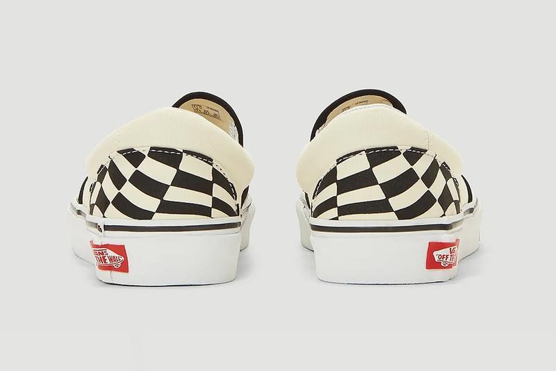 Vans ç¶å¸æ£ç¤æ ¼ç´ Slip-On æ¨åºå¨æ°è:registered:å½¢çæ¬