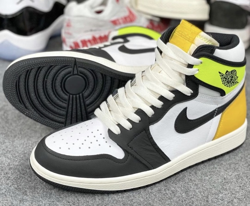 Air Jordan 1 Volt Gold 555088-118åå:registered:æ¥æå:registered:ä»·