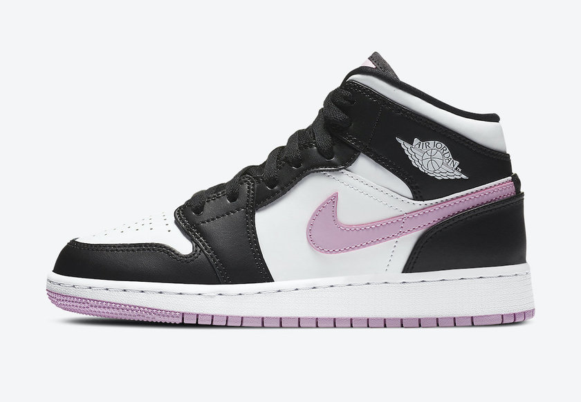 Air Jordan 1 Mid GS Light Arctic Pink 555112-103 Release Date
