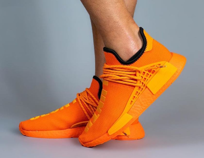 Pharrell adidas NMD Hu Orange GY0095åå:registered:æ¥æ