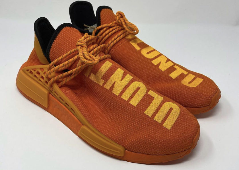Pharrell adidas NMD Hu Orange GY0095