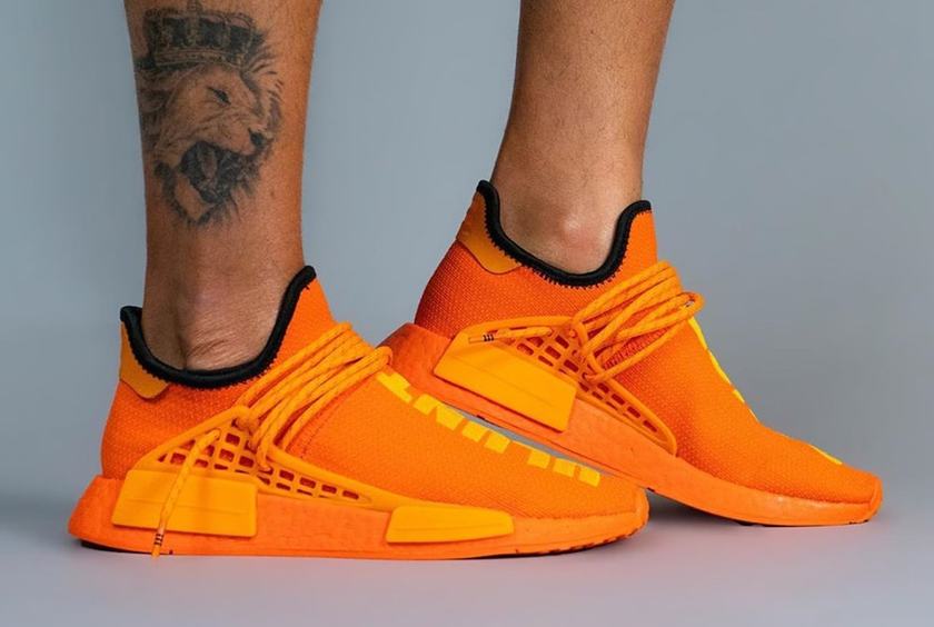 Pharrell adidas NMD Hu Orange GY0095åå:registered:æ¥æ