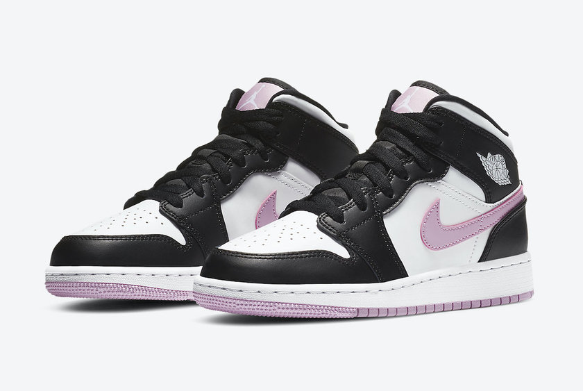 Air Jordan 1 Mid GS Light Arctic Pink 555112-103 Release Date