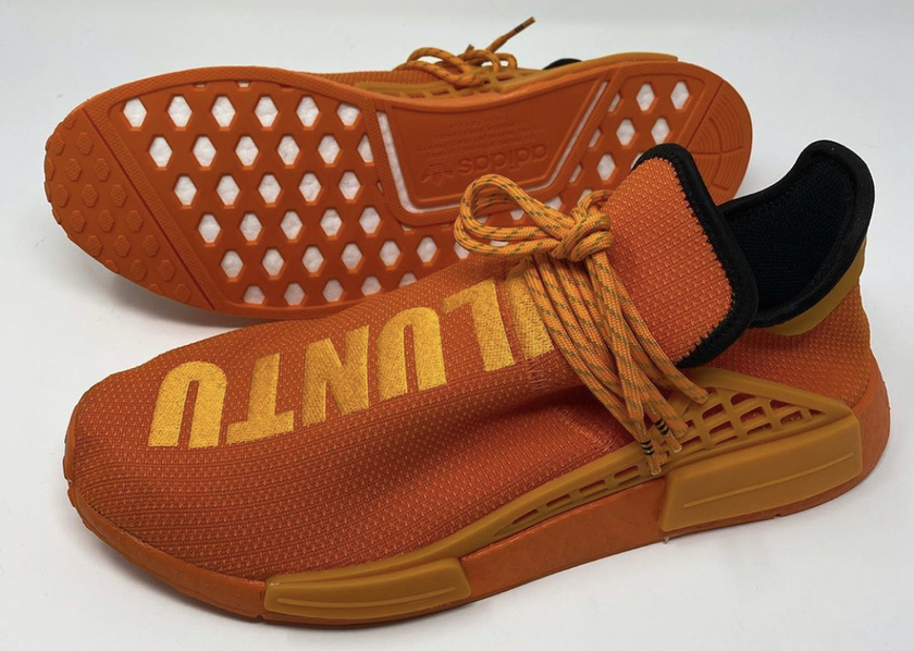 Pharrell adidas NMD Hu Orange GY0095