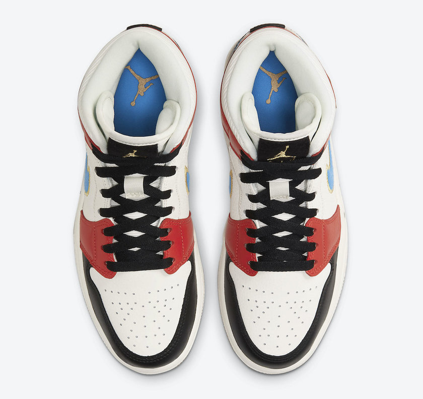 Air Jordan 1 Mid WMNS Homecoming DC1426-100åå:registered:æ¥æ