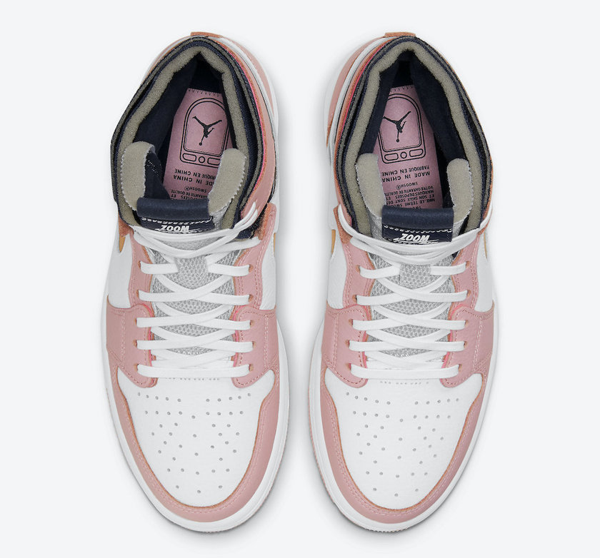 Air Jordan 1 Zoom Comfort Pink Glaze CT0979-601åå:registered:æ¥æ