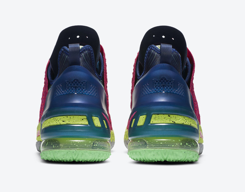 Nike LeBron 18 Los Angeles By Night Pink Prime DB8148-600åå:registered:æ¥æ