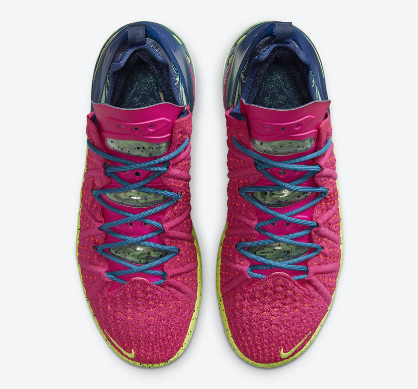 Nike LeBron 18 Los Angeles By Night Pink Prime DB8148-600åå:registered:æ¥æ