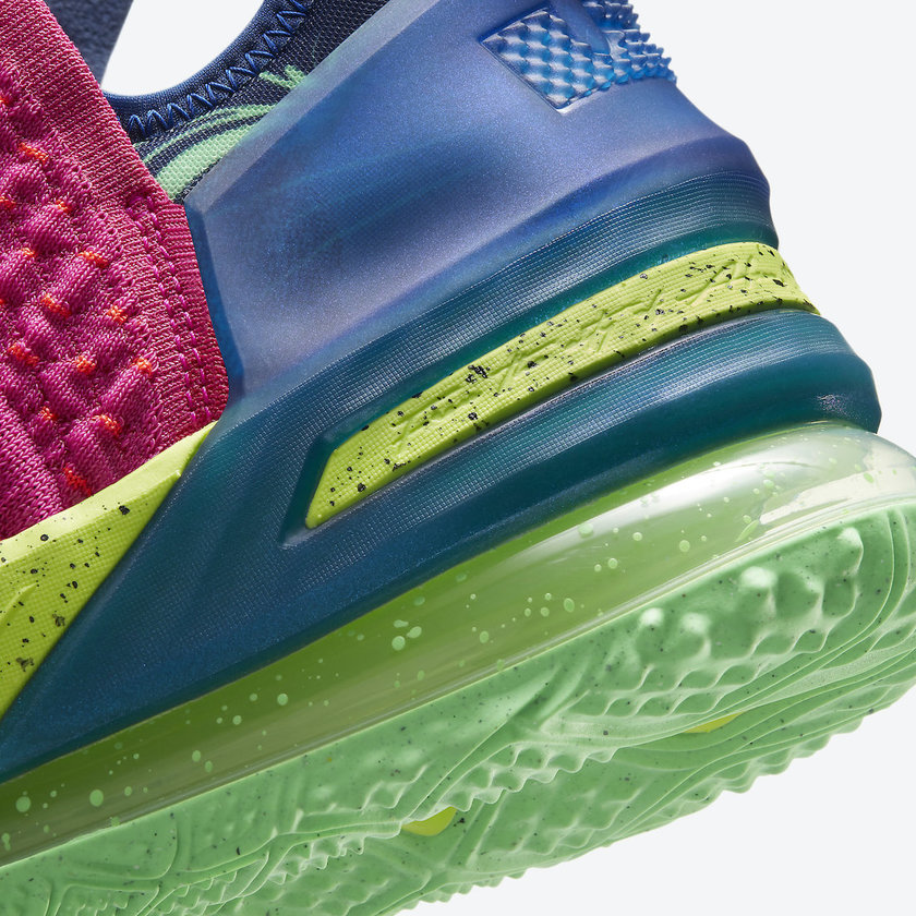 Nike LeBron 18 Los Angeles By Night Pink Prime DB8148-600åå:registered:æ¥æ