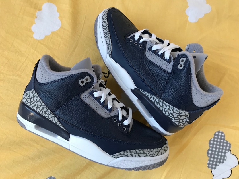 Air Jordan 3 Midnight Navy CT8532-401åå:registered:æ¥æ