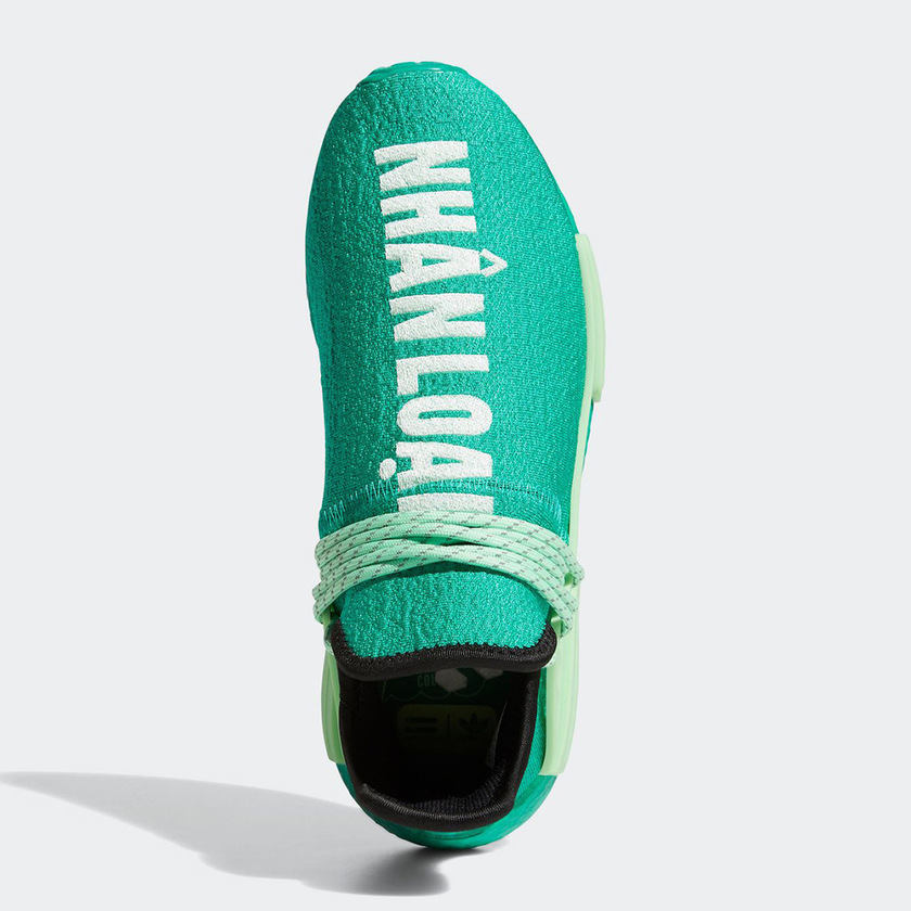 Pharrell adidas NMD Hu Green GY0089 Release Date Price