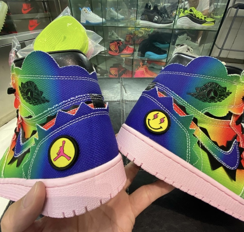 J Balvin Air Jordan 1 High DC3481-900åå:registered:æ¥æ