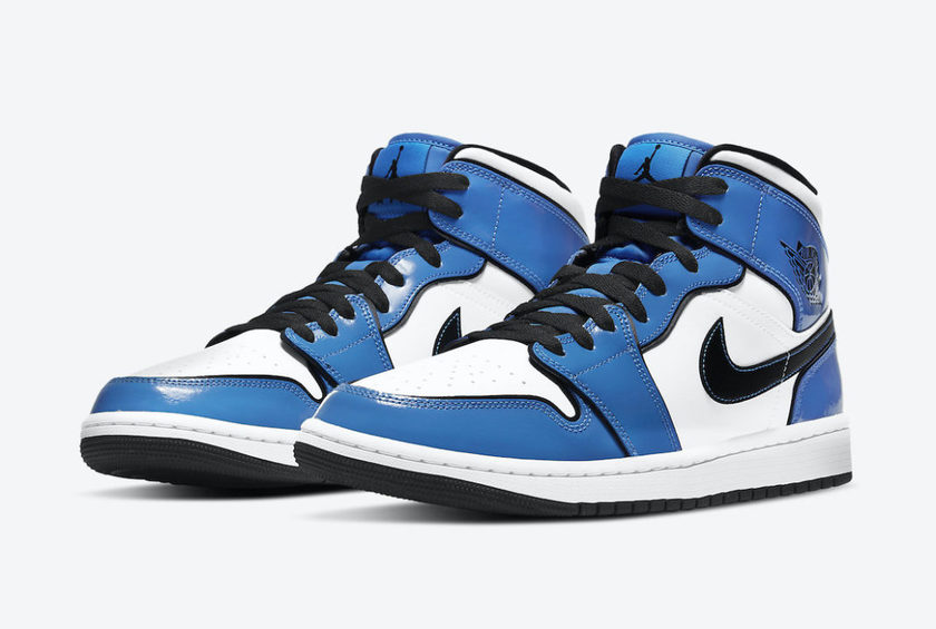 Air Jordan 1 Mid SE Signal Blue DD6834-402 Release Date