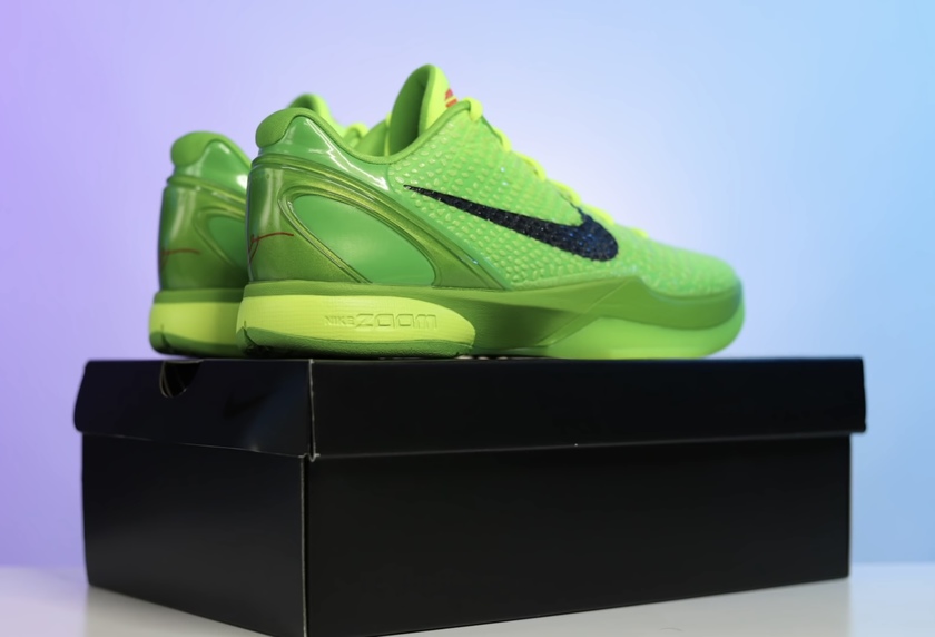 Nike Kobe 6 Protro Grinch CW2190-300åå:registered:æ¥æå:registered:ä»·