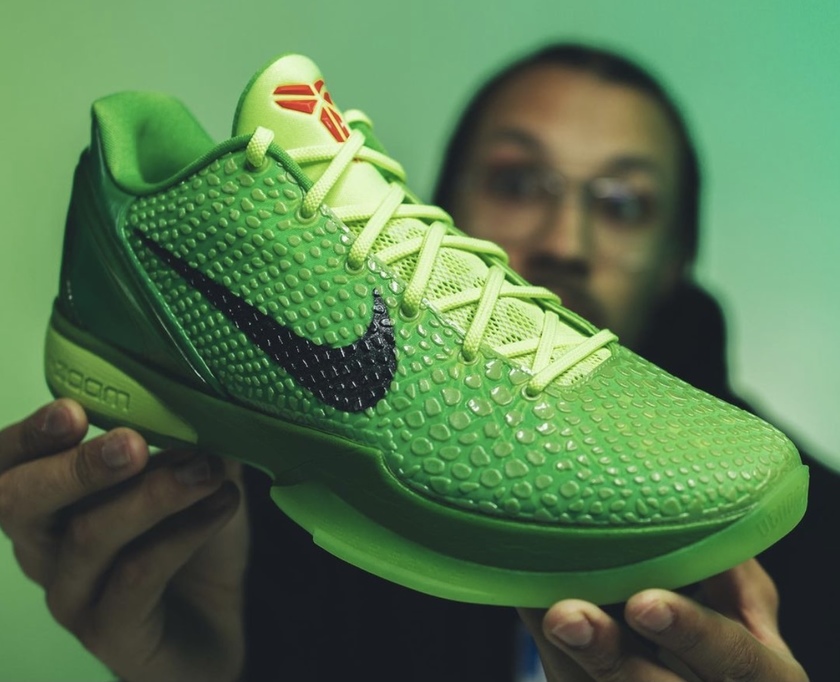 Nike Kobe 6 Protro Grinch CW2190-300åå:registered:æ¥æå:registered:ä»·