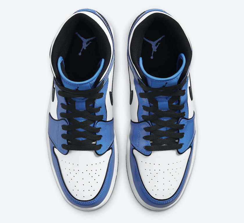 Air Jordan 1 Mid SE Signal Blue DD6834-402 Release Date