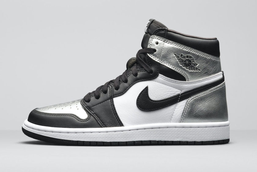 Womens Air Jordan 1 Metallic Silver Toe CD0461-001 Release Date