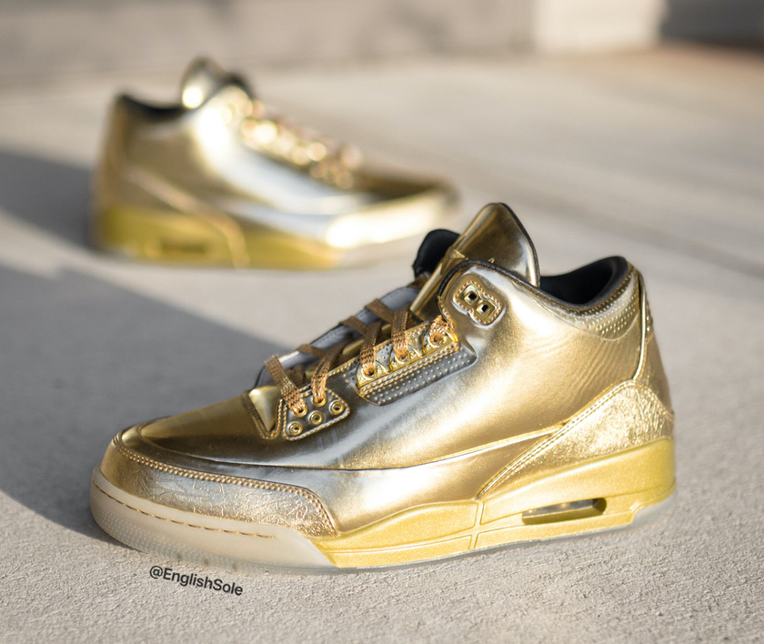 äºçï¼Airï¼Air Jordan 3 Goldæ ·å