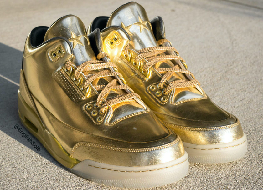 Air Jordan 3 Gold Usheræ ·å