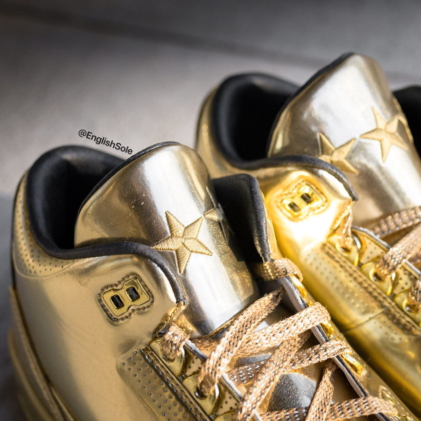 äºçï¼Airï¼Air Jordan 3 Goldæ ·å