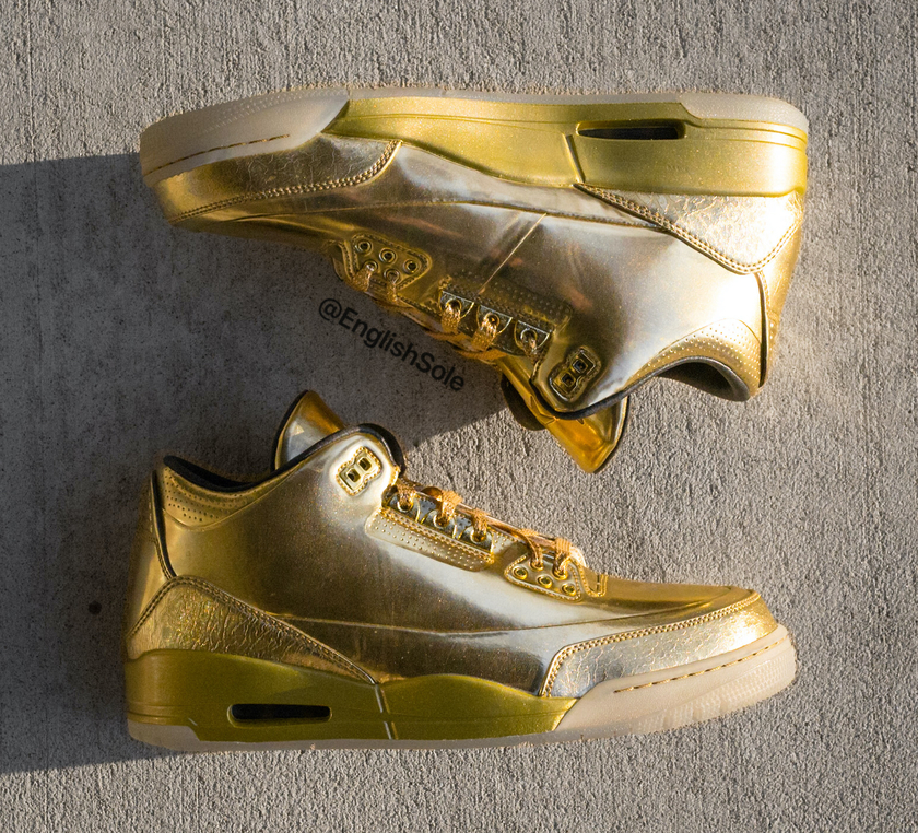 äºçï¼Airï¼Air Jordan 3 Goldæ ·å