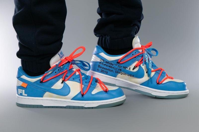 Off-Whiteâ¢ x Futura x Nike Dunk LowãUNCãè¯ä¹éæ¬¾ä¸è³åè¼¯ç¼ä½