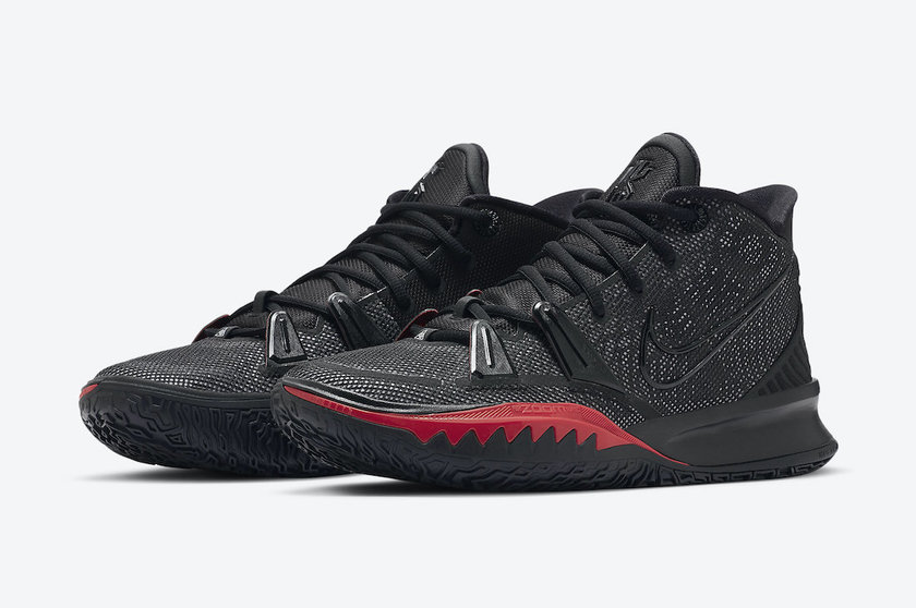 Nike Kyrie 7 Black University Red CQ9327-001åå:registered:æ¥æ