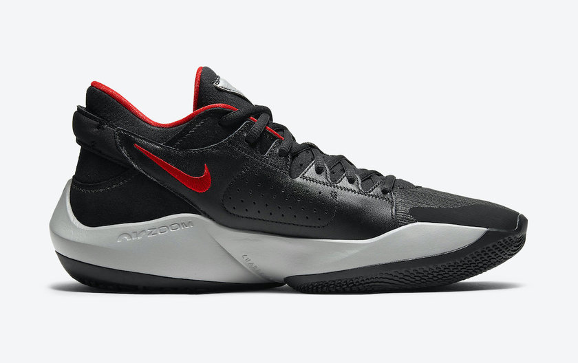 Nike Zoom Freak 2 Black White University Red CK5424-003 Release Date