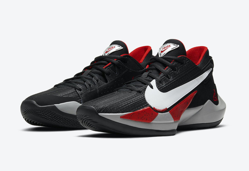 Nike Zoom Freak 2 Black White University Red CK5424-003åå:registered:æ¥æ