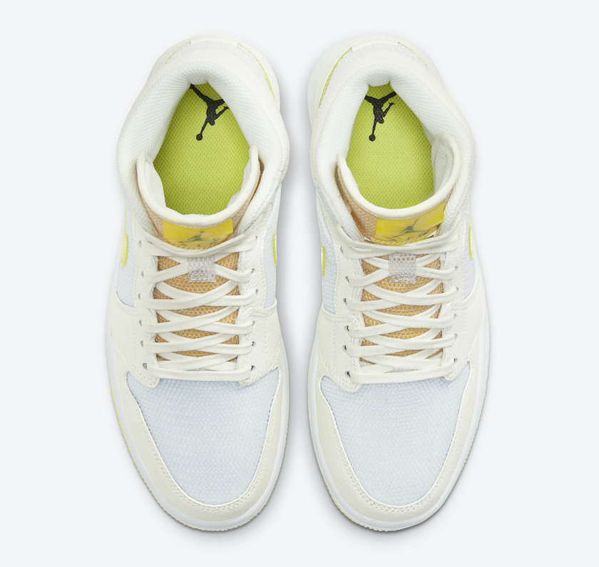 Air Jordan 1 Mid SE Voltage Yellow DB2822-107åå:registered:æ¥æ