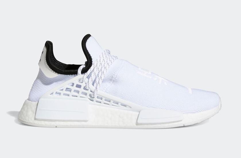 Pharrell adidas NMD Hu White GY0092åå:registered:æ¥æ