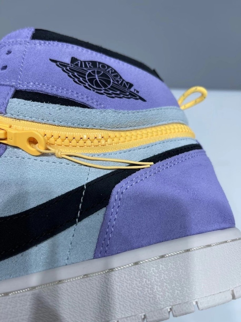 Air Jordan 1 High Switch Purple Pulse Glacier Blue Sail Blackåå:registered:æ¥æ