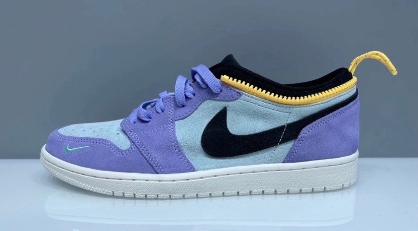 Air Jordan 1 High Switch Purple Pulse Glacier Blue Sail Blackåå:registered:æ¥æ
