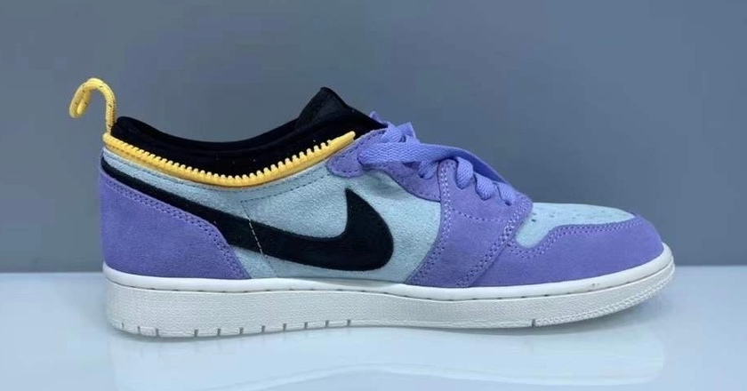 Air Jordan 1 High Switch Purple Pulse Glacier Blue Sail Blackåå:registered:æ¥æ