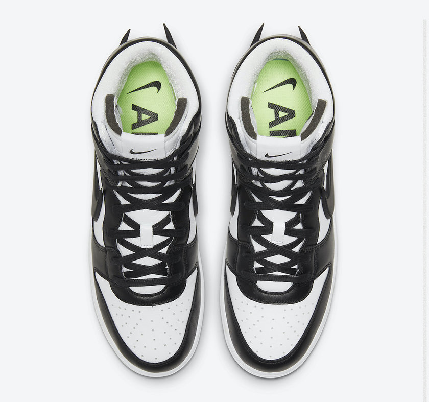 Ambush Nike Dunk High Black White CU7544-001åå:registered:æ¥æ