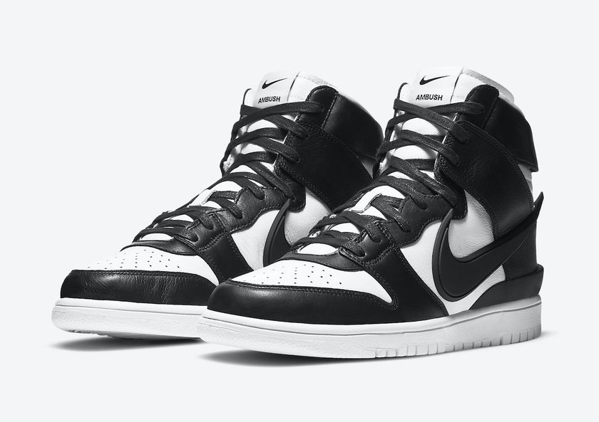 Ambush Nike Dunk High Black White CU7544-001åå:registered:æ¥æ