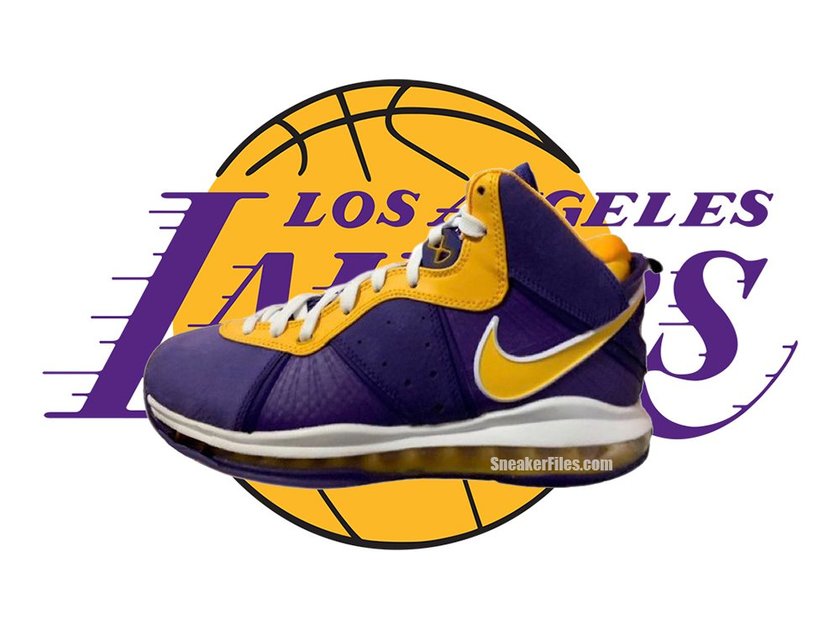 Nike LeBron 8 Lakers DC8380-500åå:registered:æ¥æåæ¢