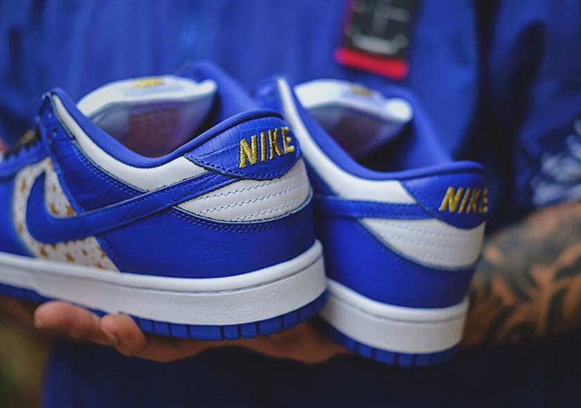 Supreme Nike SB Dunk Low Hyper Blueåå:registered:æ¥æDH3228-100