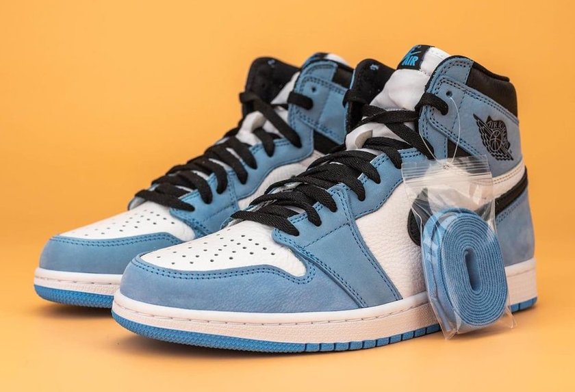 Air Jordan 1 High OG University Blue 555088-134 Release Date