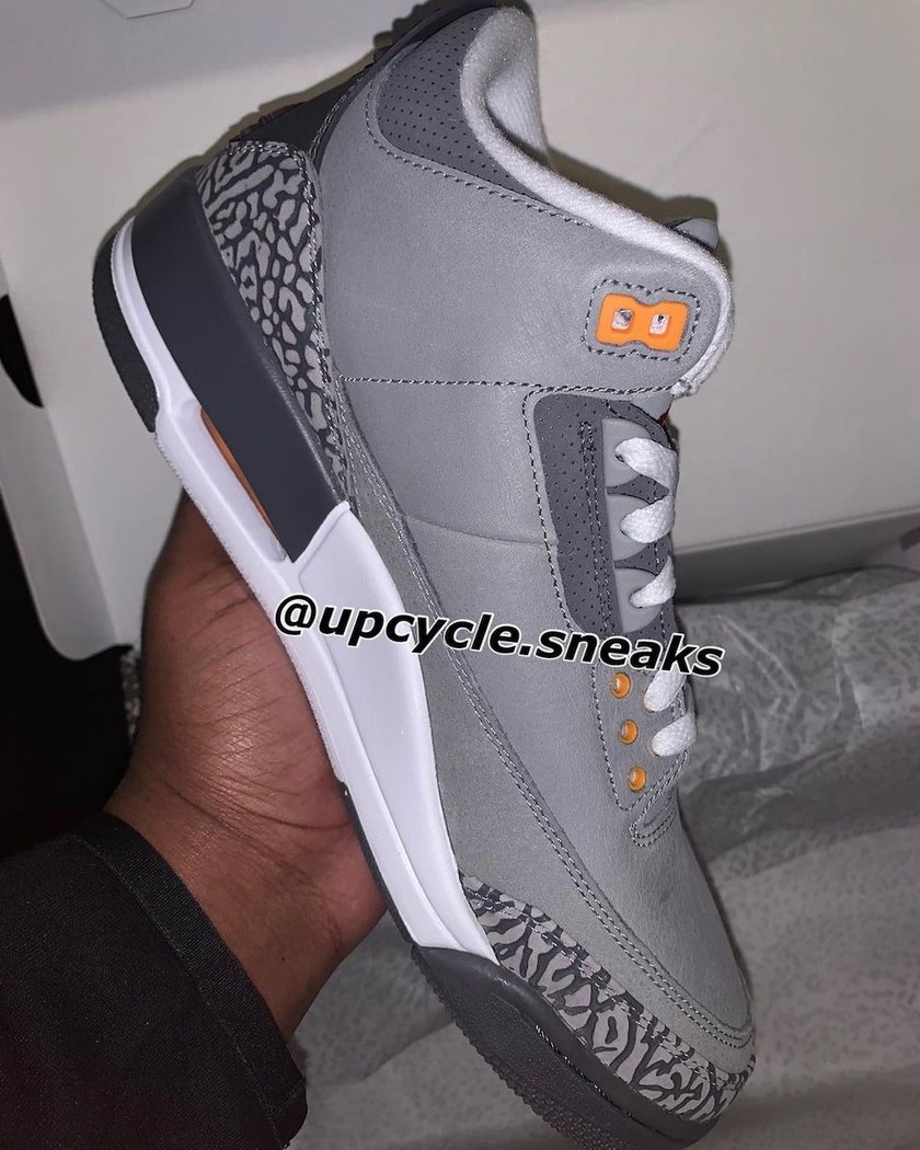 2021 Air Jordan 3 Cool Gray CT8532-012åå:registered:æ¥æ