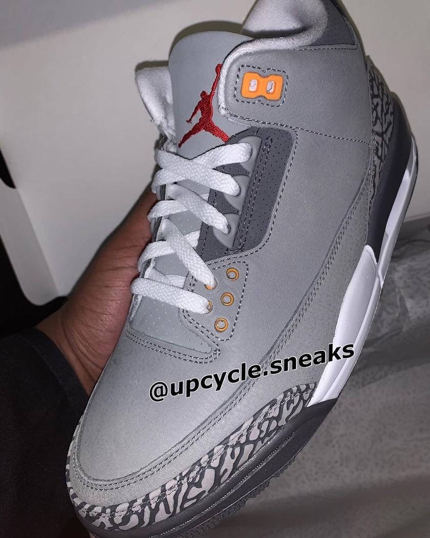 2021 Air Jordan 3 Cool Gray CT8532-012åå:registered:æ¥æ