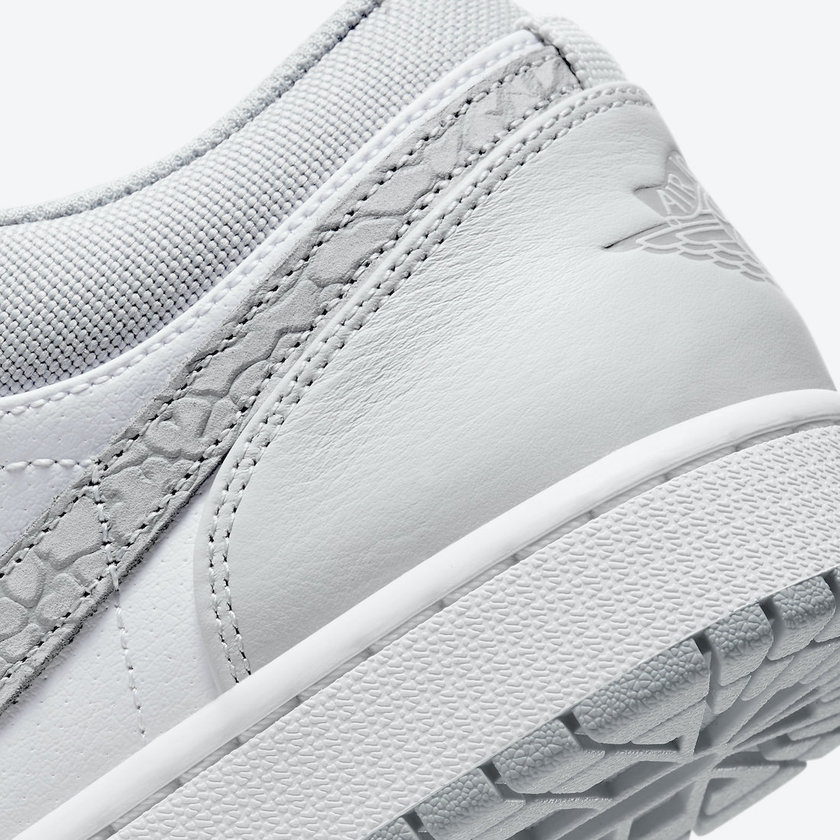 Air Jordan 1 Low PRM Elephant Print DH4269-100åå:registered:æ¥æ