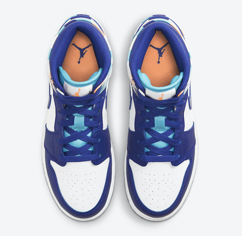 Air Jordan 1 Mid GS 555112-105åå:registered:æ¥æ