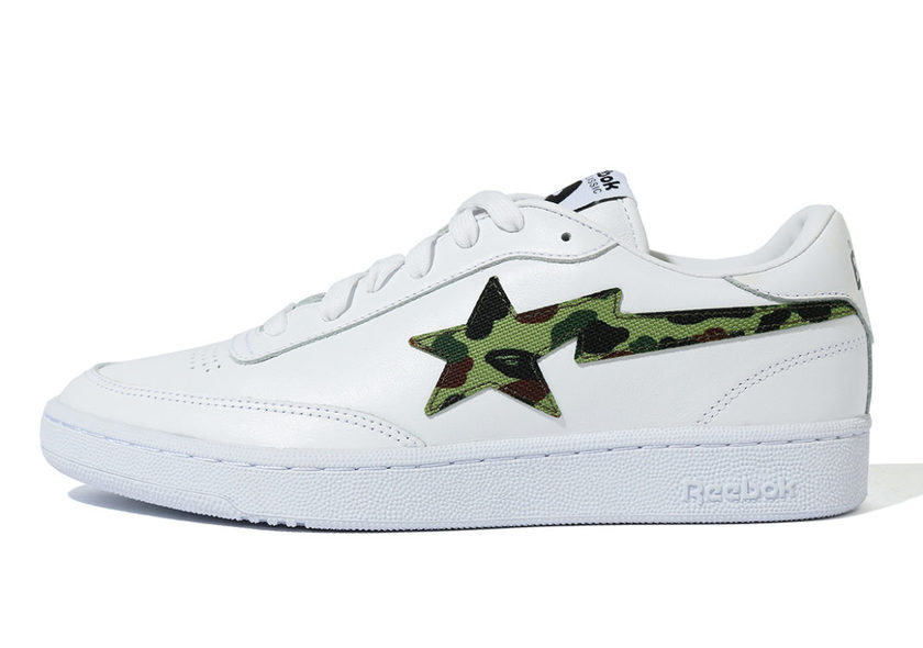 Bape Reebok Club C FY3603åå:registered:æ¥æ