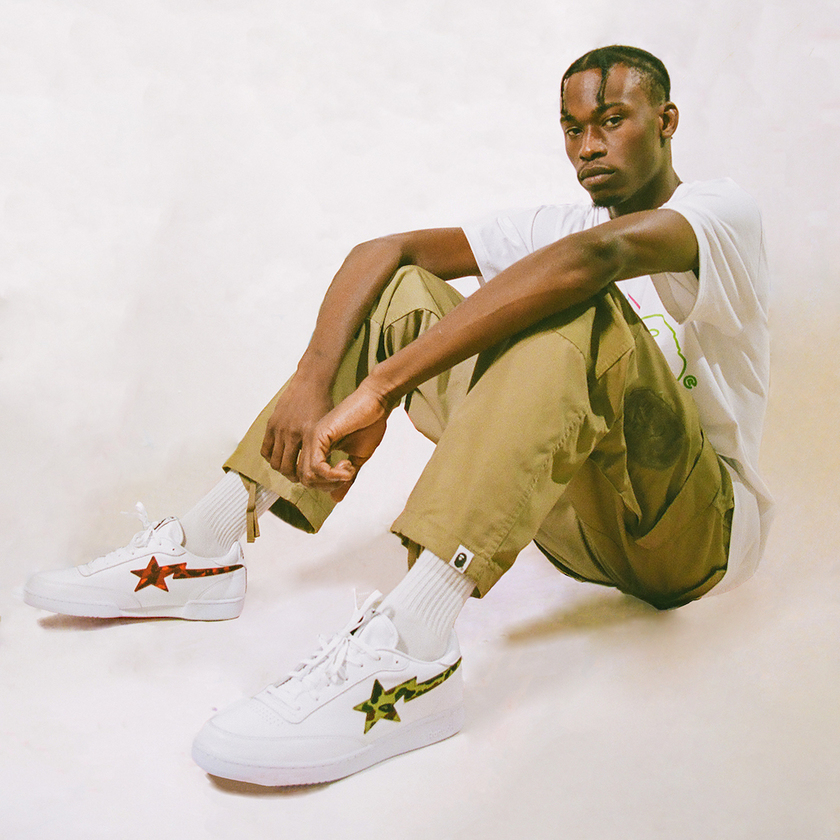 BAPE Reebok Club Cåå:registered:æ¥æ