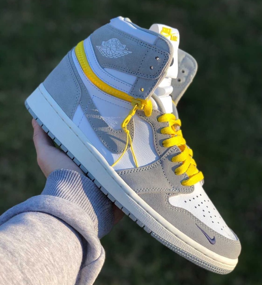 Air Jordan 1 Switch Light Smoke Grey CW6576-100 Release Date