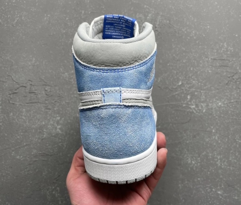 AJ1,Air Jordan 1,Hyper Royal,5 鞋身设计有点帅!水洗蓝 Air Jordan 1 四月正式发售!