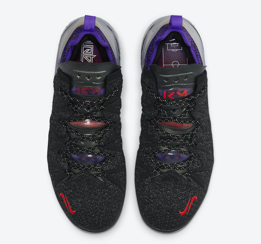 Kylian Mbappé Nike LeBron 18 GS DB7644-001 Release Date