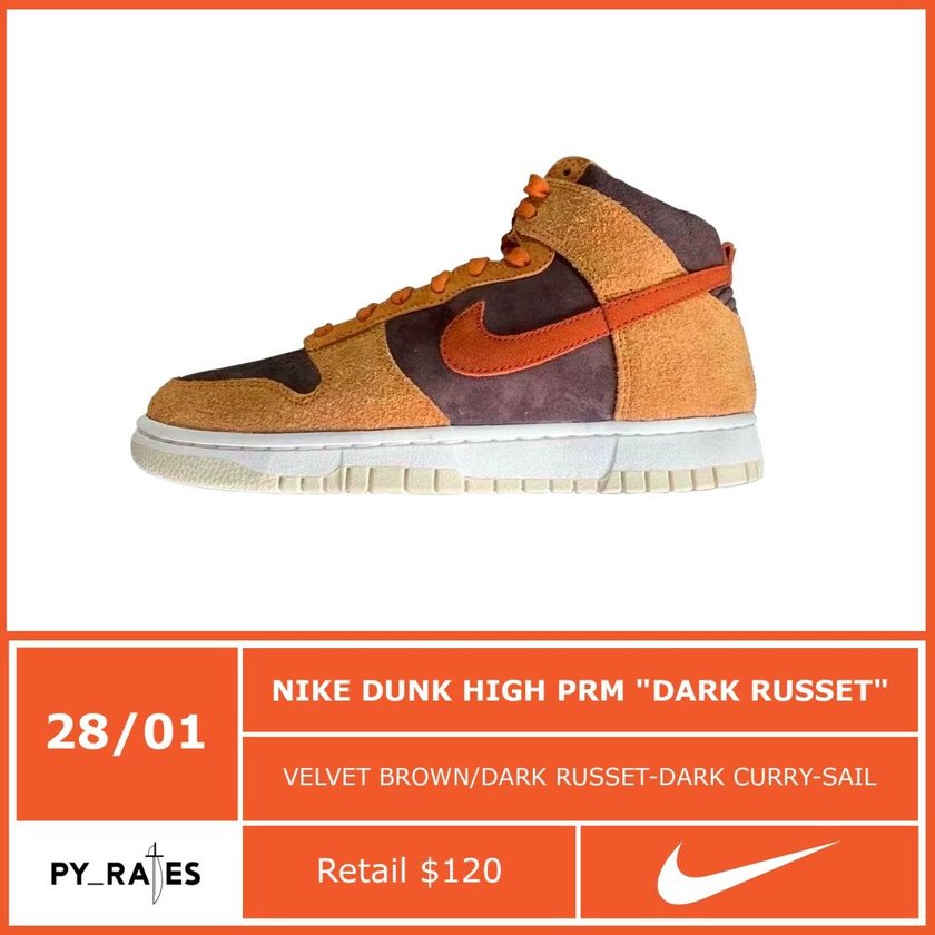 Nike Dunk High Dark Russetåå:registered:æ¥æ