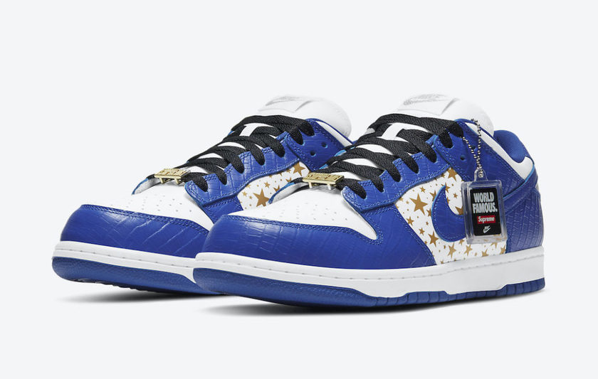 Supreme Nike SB Dunk Low Hyper Blue DH3228-100 Release Date Price